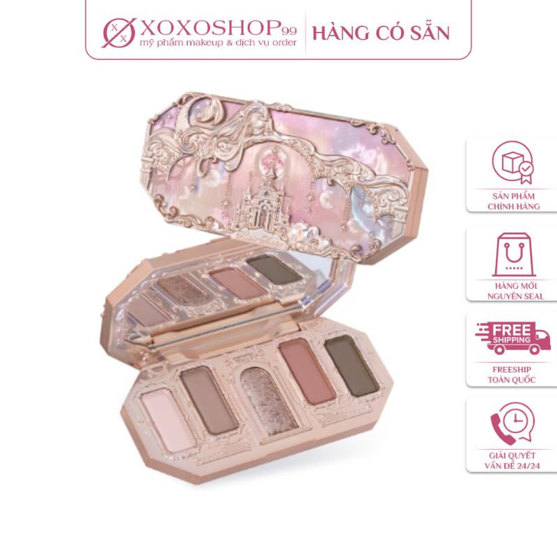 Bảng phấn mắt Mermaid Flower Knows - chủ đề cổ tích