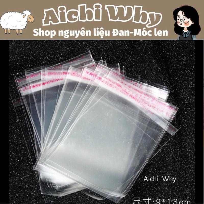 100g Túi opp Túi bóng kính dán miệng (có nhiều size)
