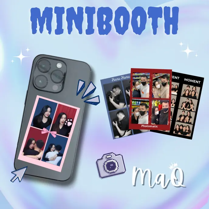 [In MINIBOOTH] - In ảnh minibooth bỏ ốp lưng điện thoại theo yêu cầu - MaQ
