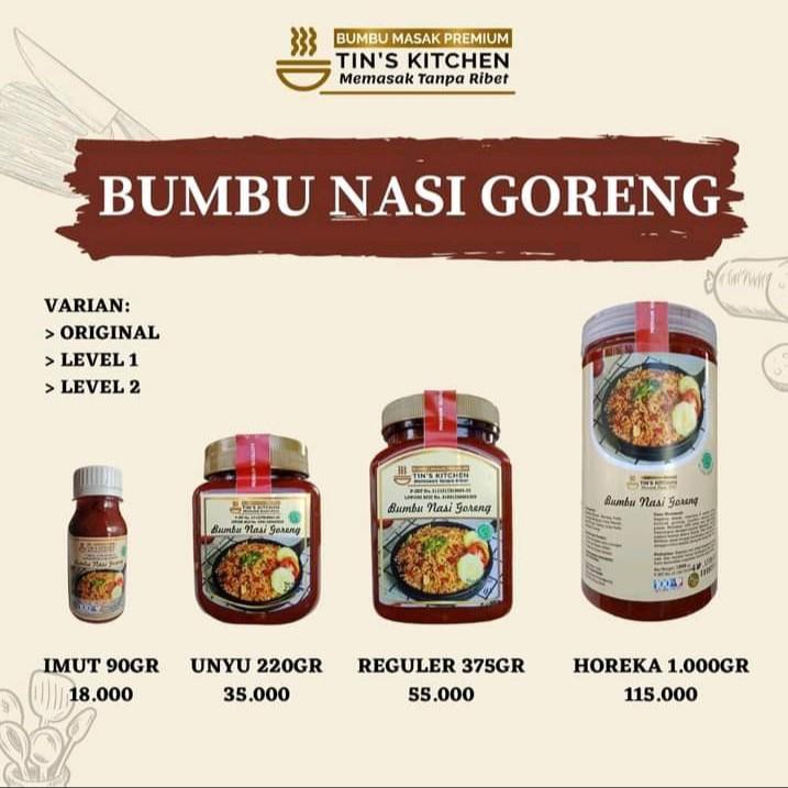 Bumbu Nasi Goreng Instan Premium Tin's Kitchen 1
