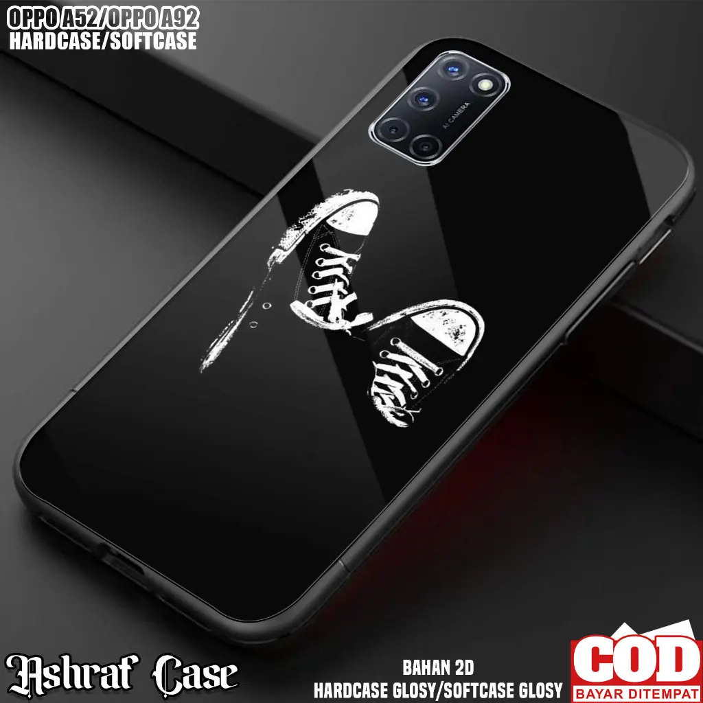 Case Oppo A52/A92 - Casing Oppo A92/A52 ( HTM ) Silikon Hp - Kesing Hp - Softcase Glass Kaca - Hardcase Glossy - Hardcase Glosy - Case Terlaris - Cassing - Case Terbaru