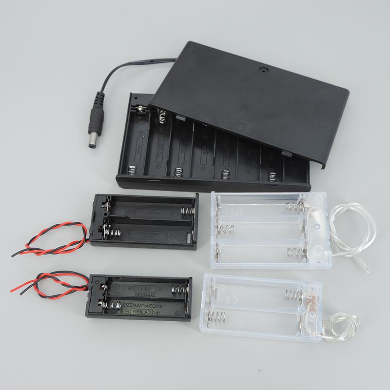 Product Introduction of Diy repair tools 2/3/8 Slots ports AA Size Power Battery Storage Case Box Holder Leads 54