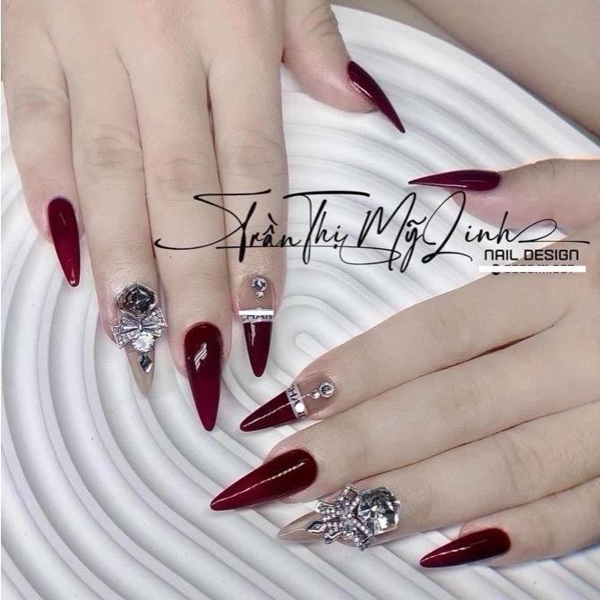 Nail box thiết kế form Nhọn N15