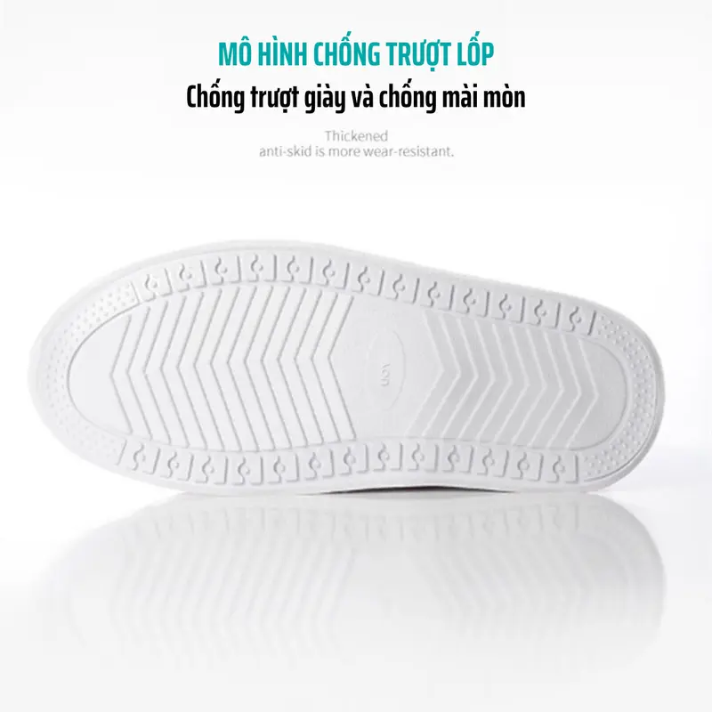 Giày Đi Mưa Bọc Giày Đi Mưa Ủng Đi Mưa Silicon Chống Trơn Trượt Cho Cả Nam Và Nữ (1 Đôi) 2