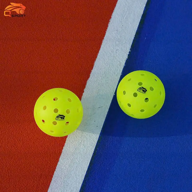 Hộp 6 Bóng tập thi đấu Pickleball Qsport Q-Exe 40 lỗ với đường kính 74mm - Chính hãng 5