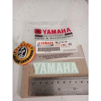 Gambar STICKER/EMBLEM  TULISAN YAMAHA COWLING/SAYAP DEPAN AEROX ALPHA TURBO/ULTIMATE ORIGINAL YGP 5BP-F153E-K0 dari Yamaha Lancar Langgeng Kab. Banjarnegara 3 Tokopedia
