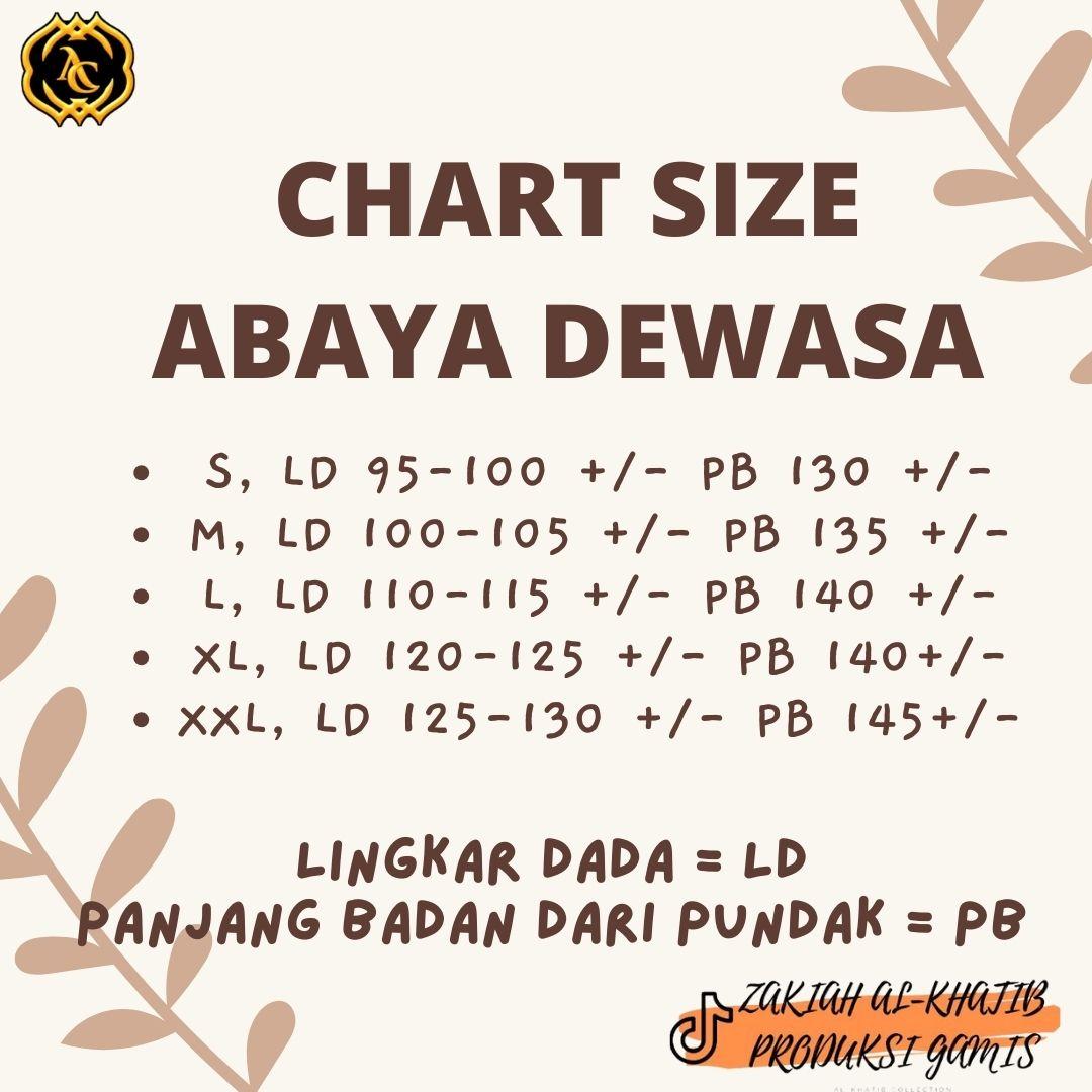 Abaya Dewasa Arumma Cantik Elegan Mewah
