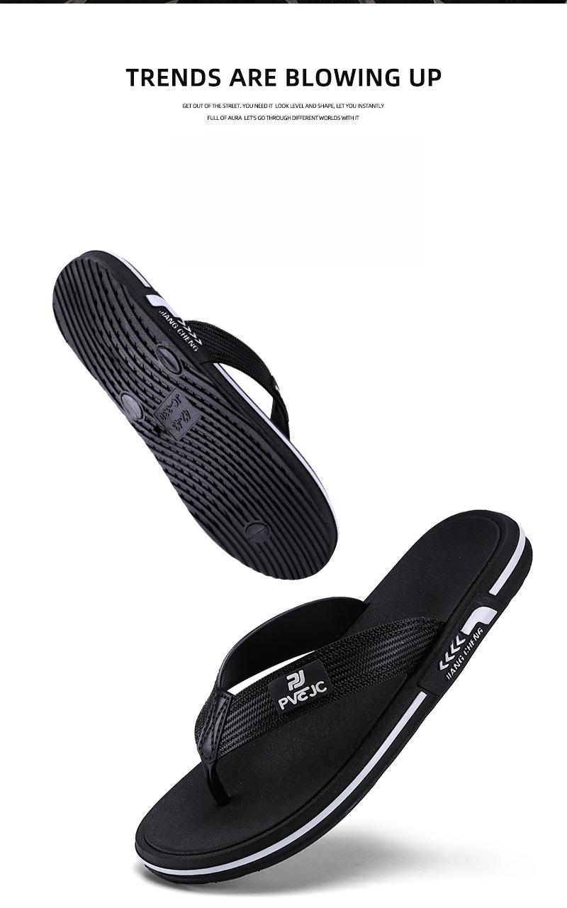 Product Introduction of Men's Summer Flip Flops Outdoor Anti-Odor Non-Slip 2025 New Wear-Resistant Outdoor Sports 2