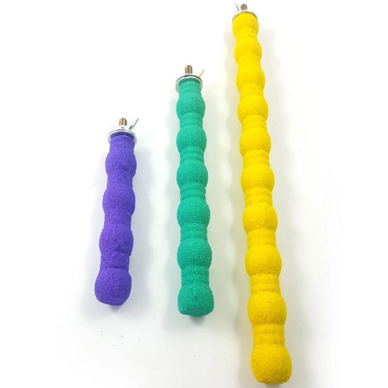 Thanh Mài Mỏ Móng Vuốt Cho Vẹt Cưng, Gậy Đứng, Đế Chân Đế Cá Rô Cho Chim, Đồ Chơi Cắn Cho Vẹt Đuôi Dài, Thích Hợp Cho Lồng Vẹt, Phụ Kiện Cho Vẹt 9
