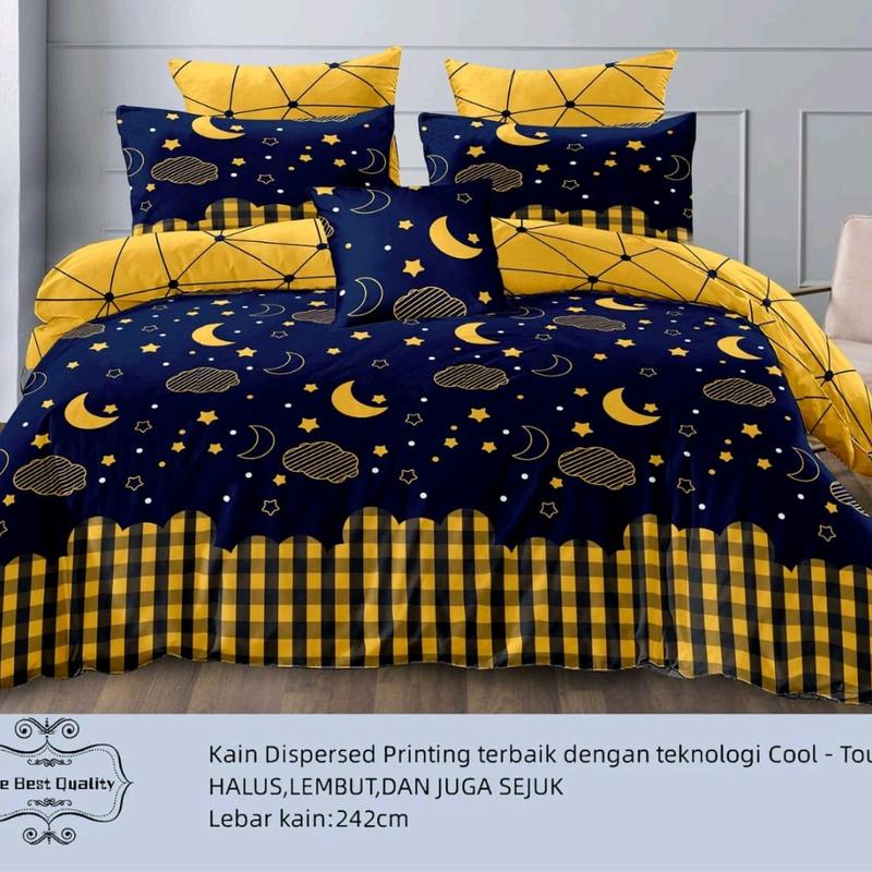 seprei, katun ful karet keliling l,160*200*30,180*200*30ti 2