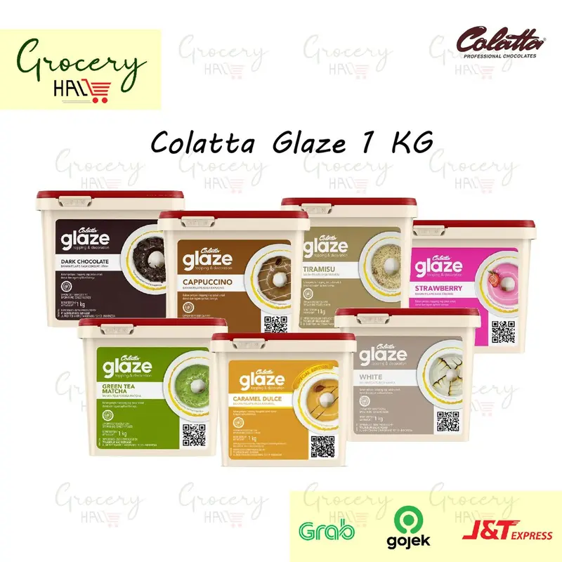 Kalimantan Colatta Dip Glaze coklat Varian Rasa 1kg 1