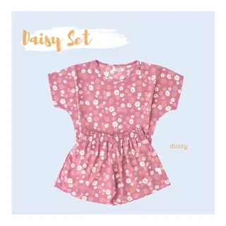 POMAPOO - Set Baju Wanita dan Baju Kucing dan Baju Anjing  Daisy Lounge Set 1