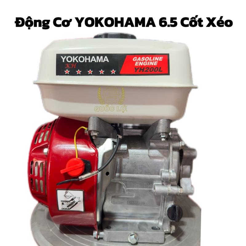 Động cơ máy Yokohama GX200L cốt xéo 6.5hp 4