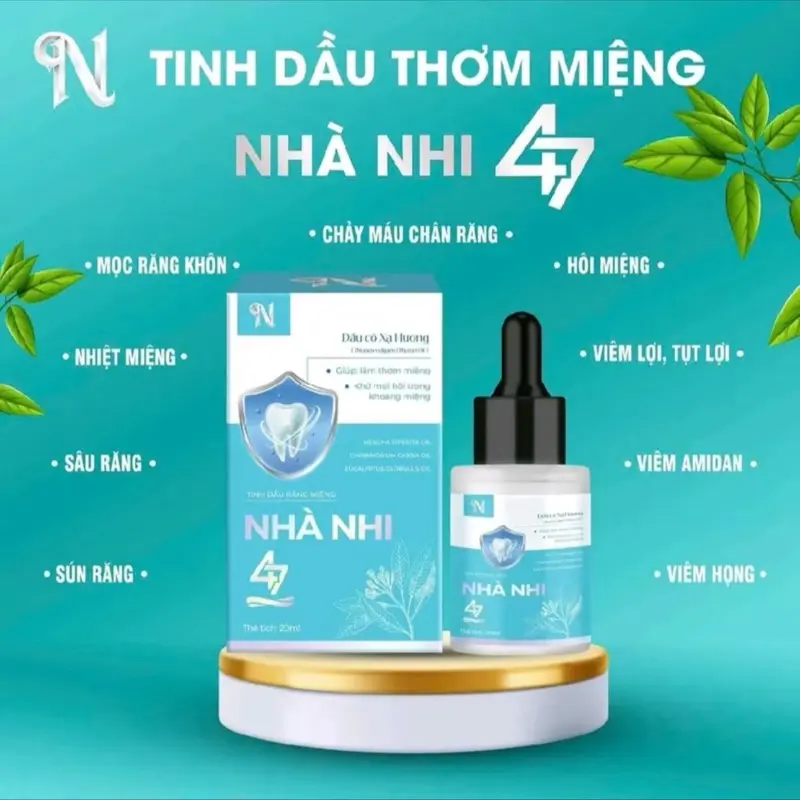 Serum khử mùi hôi miệng Nhà Nhi47 0