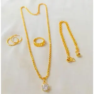 COD satu set titanium asli terbaru dan terlaris anti karat dan anti luntur Anti Karat