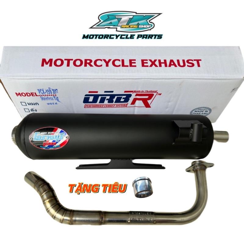  Pô ORBR Dành Cho Xe Vario 160-AIR BLADE 4VAL 160CC Có Kèm Tiêu Tiện Mẫu New 2024 Phụ Tùng Phụ Kiện 