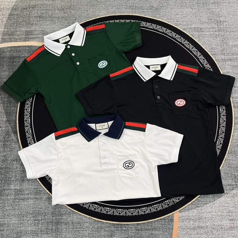 Product Introduction of Áo Polo Nam Cổ Bẻ Phối Sọc Ngang Vai Túi Thêu Tỉ Mỉ Vải Dệt Gai 4 Chiều - Có Cổ - Menswear 11