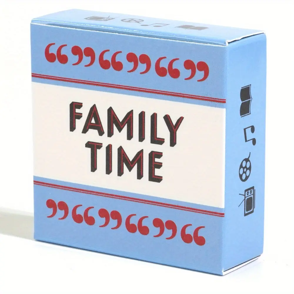 Family Time Card Game for Family Game