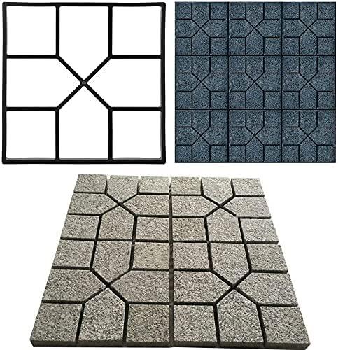 Cetakan Paving Block DIY Paving Blok Mudah Praktis Cetakan Jalan Teras Bentuk Trapesium 1