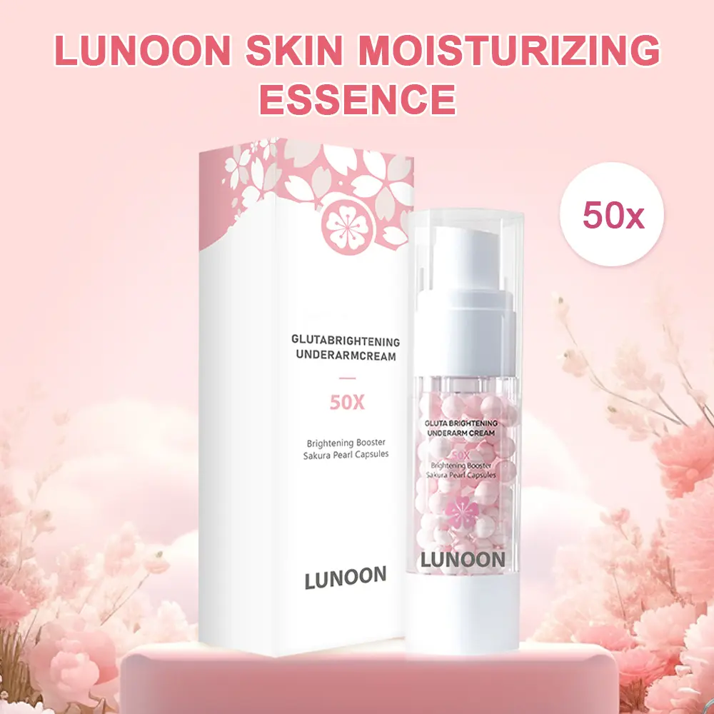 LUNOON 1PCS Sakura 50X Ceramide Underarm Whitening Cream Body Lotion Pearl Moisturizer 30g COD