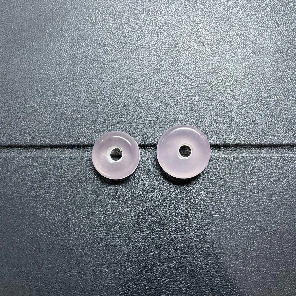 Rose quartz donut pendant batu kristal