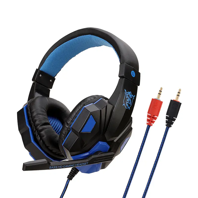 Tai nghe chơi game âm thanh nổi, Akihzfe Soyto SY830MV, Tai nghe điều khiển âm lượng, có Mic, dành cho PC 2