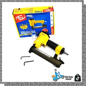 NEW H&L Staples Gun 1022J isi tipe U - Air Staples Model U 1022 J Biru