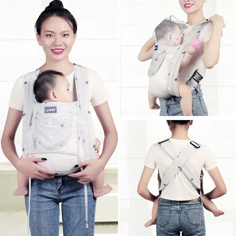 Traditional Old-Style Baby Carrier Front-Hold Four-Claw Baby Carrier Front and Back Dual-Use Baby Back Simple Carrier