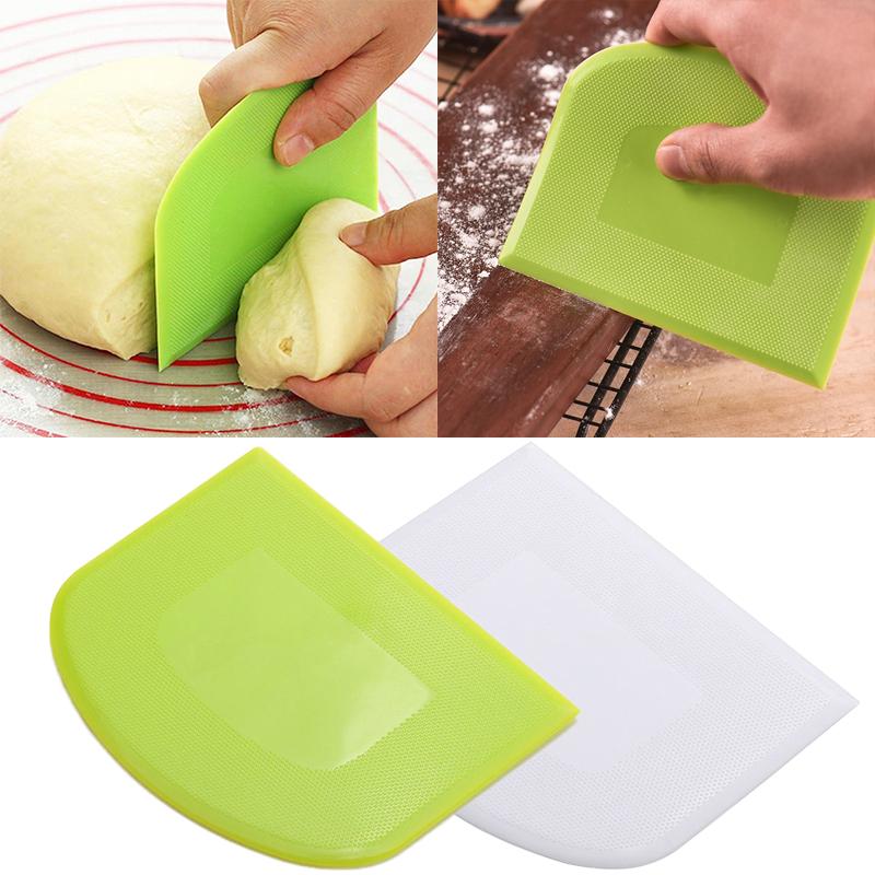 Kitchen Dough Scraper Cake Cream Spatula Dough Knife Cutter Butter ...