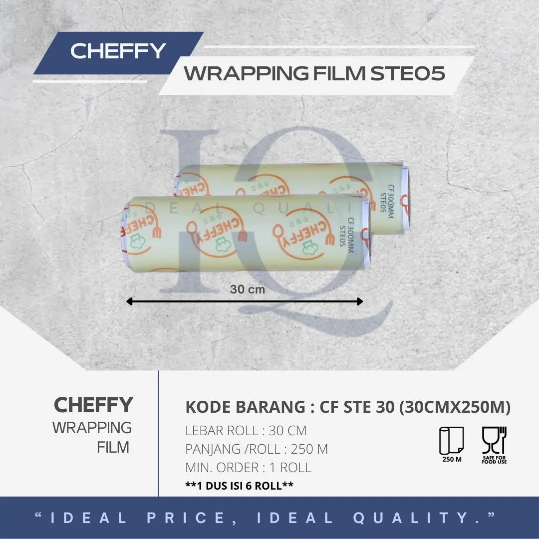 Plastik wrapping CHEFFY STE05 Uk 30cm x 250m