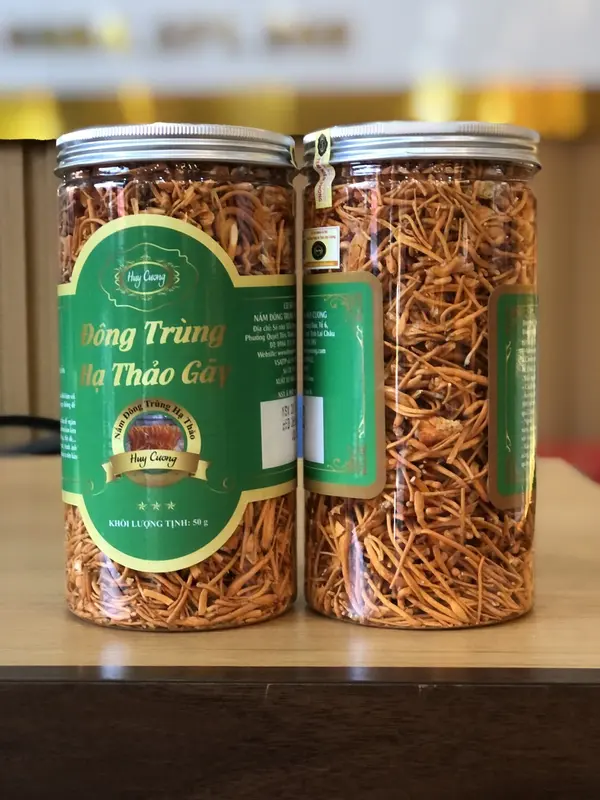 .Combo 2 hộp Đông trùng hạ thảo Huy Cương loại gãy 50g 1
