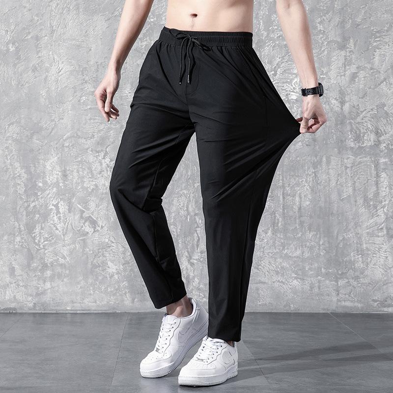 Product Introduction of Quần Thể Thao, Lót Lông Cừu, Dày Dặn, Thích Hợp Cho Mùa Thu Và Mùa Đông, Quần Thường Ngày Dáng Suông Rộng, Dành Cho Nam Giới, Màu Trơn Quần Dài Co Giãn, Thích Hợp Cho Công Việc 7