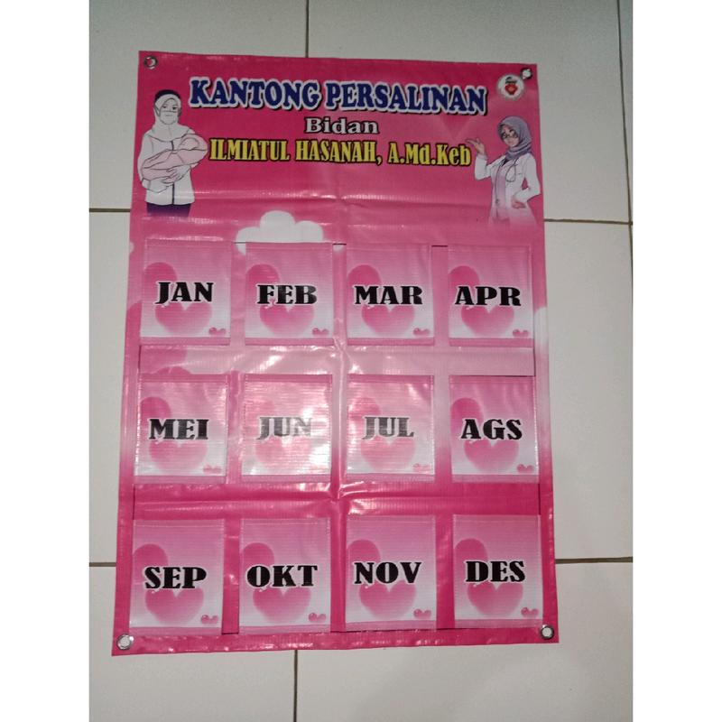 Kantong Persalinan Bidan Ukuran 50x70 Custom Logo 4