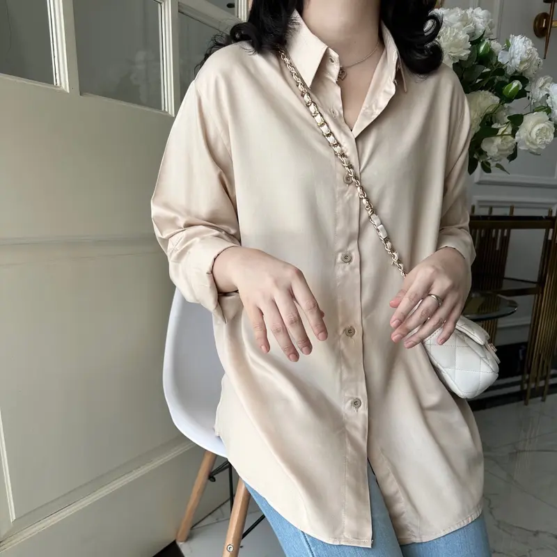 KEMEJA POLOS RAYON TWIL Baju atasan 4