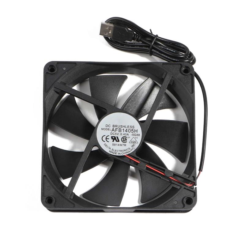 5V USB Connector 1800RPM PC Fan Cooler Heatsink Exhaust CPU Cooling ...