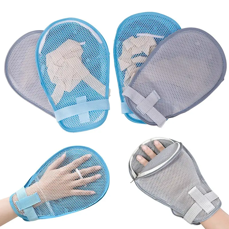 Restraint Gloves Finger Control Mitts Hand Infection Protectors Finger Hand Fixed Gloves For Elderly Patients