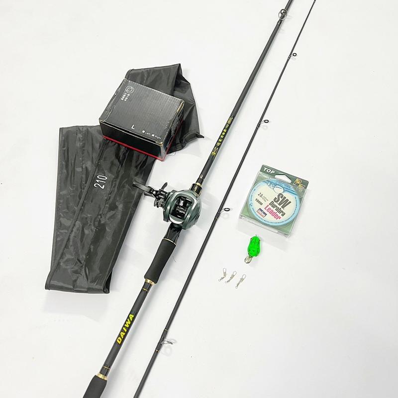 Combo cần lure ngang daiiwa nội địa