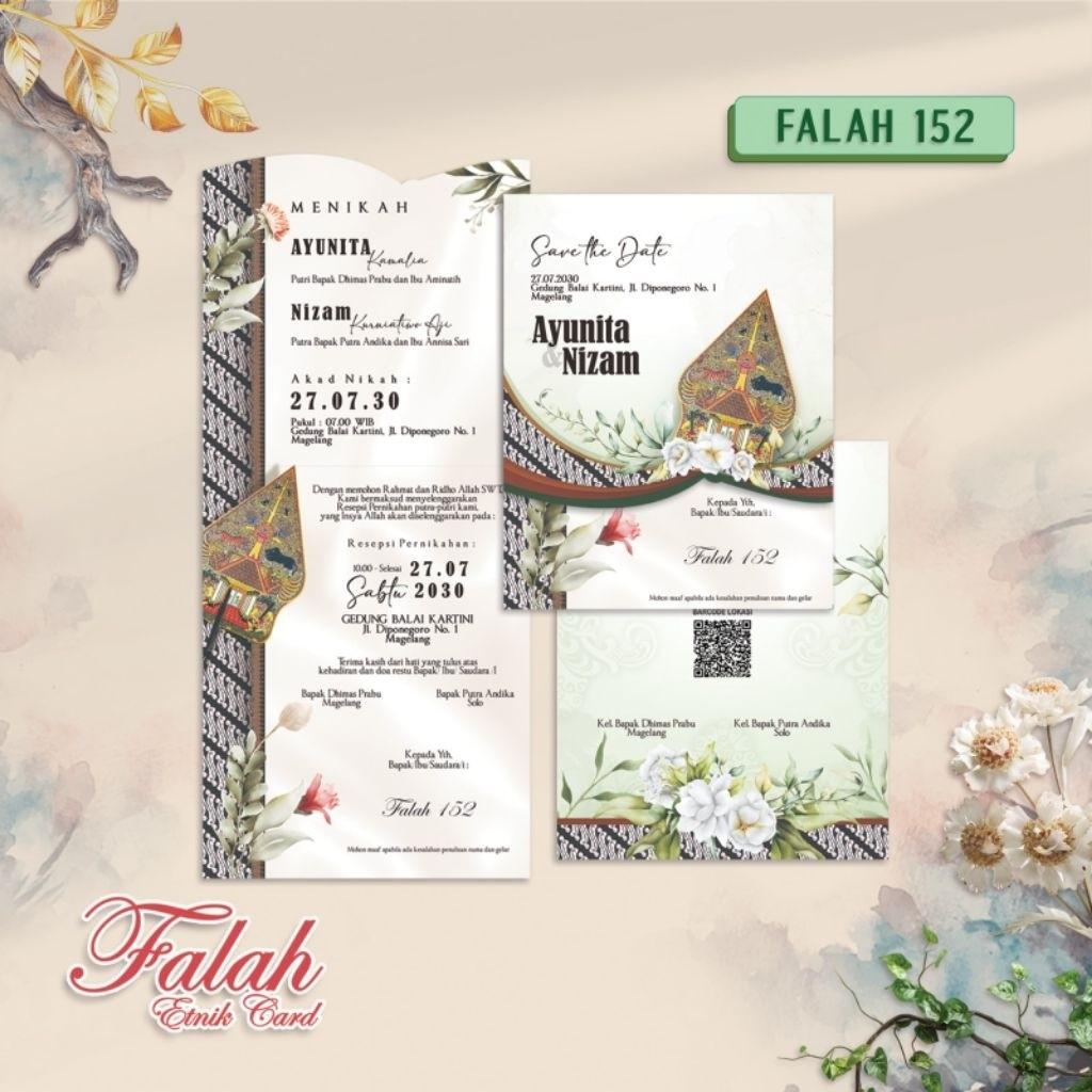 Undangan Pernikahan Cetak Undangan Kekinian Terbaru Kertas F Elegan Modern Paket Lengkap 100 PCS Gratis Label & Plastik - JanjiKita | Default