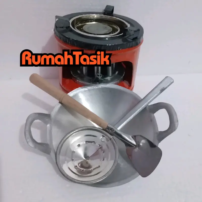 Mainan Paket Masak masakan Kompor+katel+susuk mini free sumbu 0