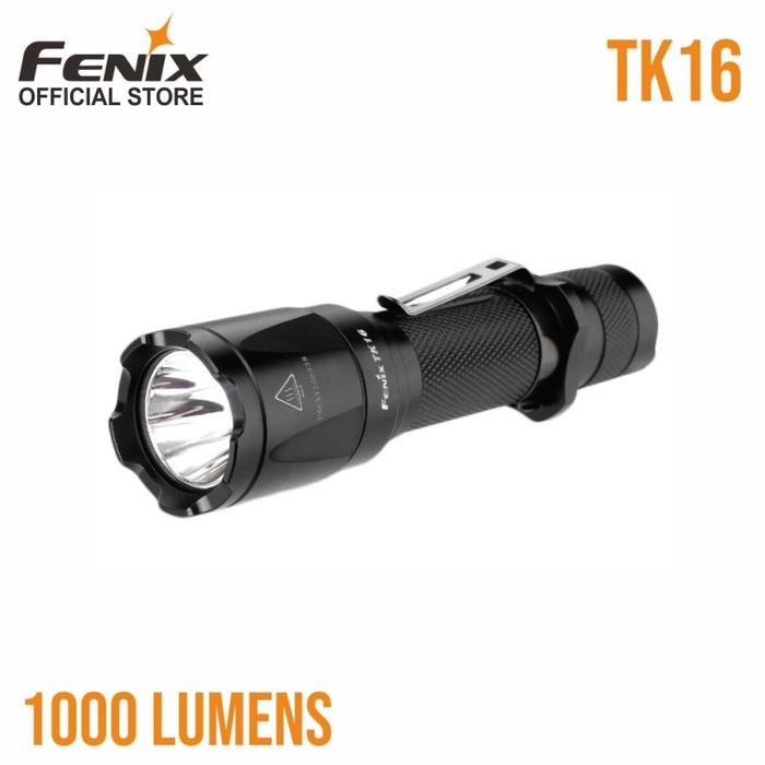 Gambar Fenix Senter Led TK16 Tactical Flashlight Terang 1000 Lumens - Black dari Fenixlight Indonesia Kota Semarang Tokopedia