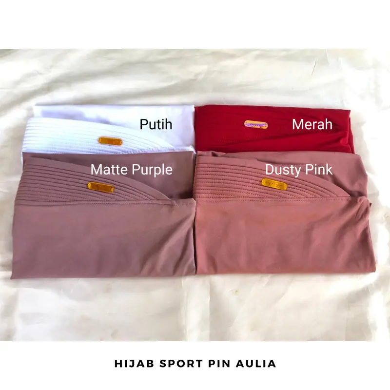 Hijab Sport Menutup Dada Size L Bergo Pin Aulia 2