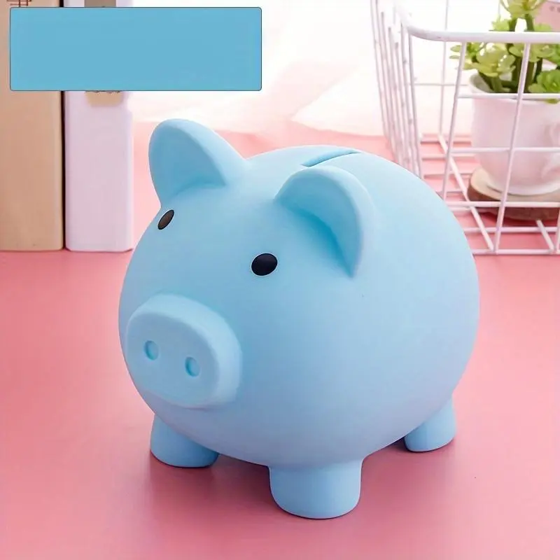 Cute Cartoon Piggy Bank, 1 Count Unbreakable Piggy Bank, Coin Bank, Home Decor, Birthday Gift for Boys and Girls 8