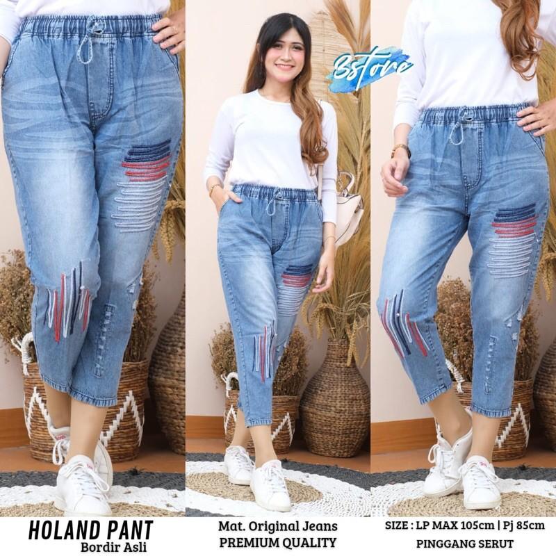 CELANA JEANS WANITA KEKINIAN Panjang 2
