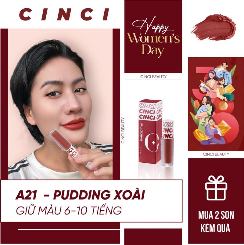 Product Introduction of [DVMC] COMBO 2 SON PUDDING + 1 SERUM CHỐNG NẮNG - MỪNG NGÀY QUỐC TẾ 08/03 12