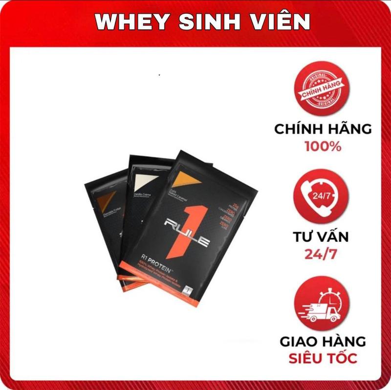  Sample Rule 1 Protein Gói Dùng 1 Lần Whey Rule 1 R1 Proteins thực phẩm bổ sung chính hãng tại wheysinhvien 