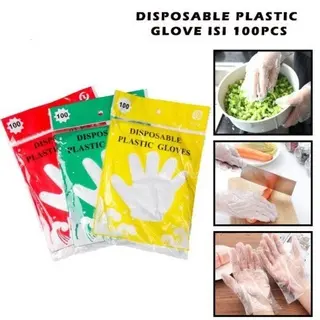SARUNG TANGAN PLASTIK ISI 100