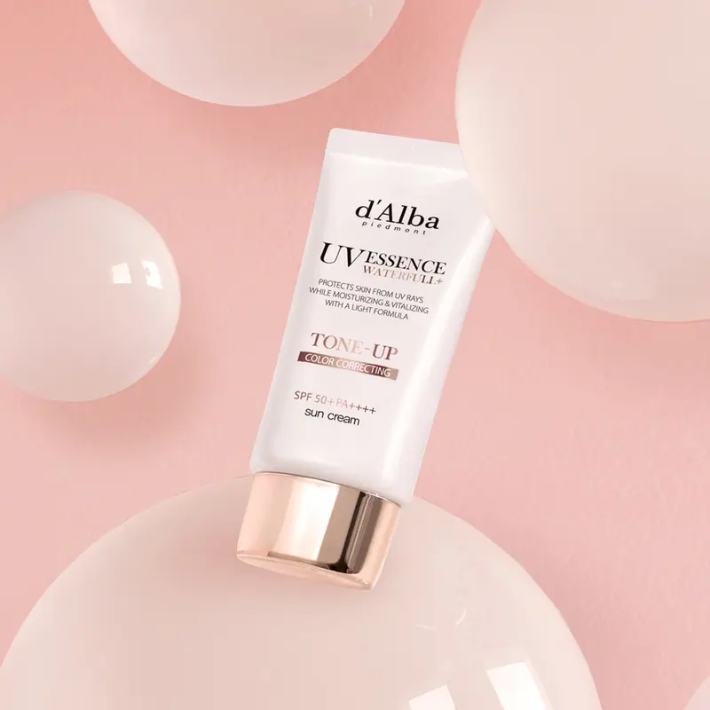 [50ml] [TONE-UP]Kem chống nắng thuần chay d'Alba Waterfull Tone-Up Sun Cream SPF50 + PA + + + + 50ml Tất cả các loại da Sunscreen Skincare SPF 50 7