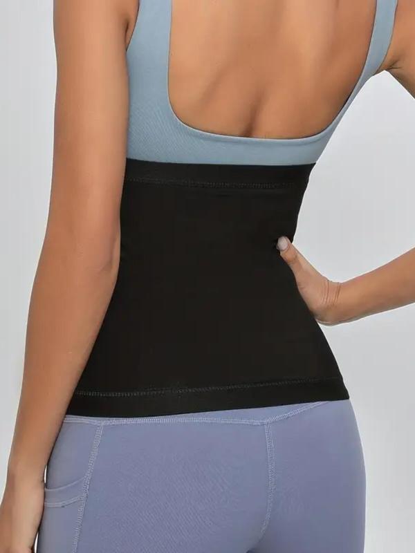 Women's Minimalist Zipper Sauna Sweat Belt, Sweat Waist Trimmer Belt, Tummy Control Fitness Waist Trainer, Sports Compression Belt, Gym Sportswear for Lady, Sport & Outdoor Clothing, Clothes for Women, Gym Wear, Curve Fashion, Gym Clothing 6
