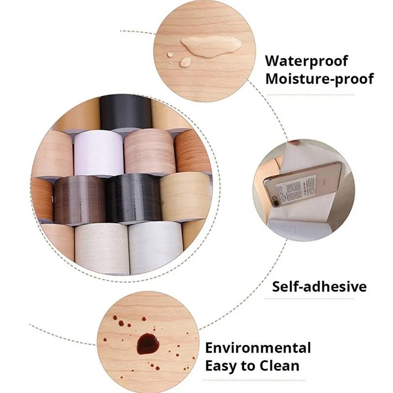 Product Introduction of Home Decor Waterproof Self-adhesive Vinyl Decals Waist Line Wallpaper Baseboard Wood Wall Border Stickers 22