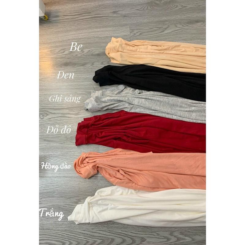 Áo nhiệt thun lạnh nữ cổ cao, co giãn, giữ nhiệt tốt Women Nhung 1